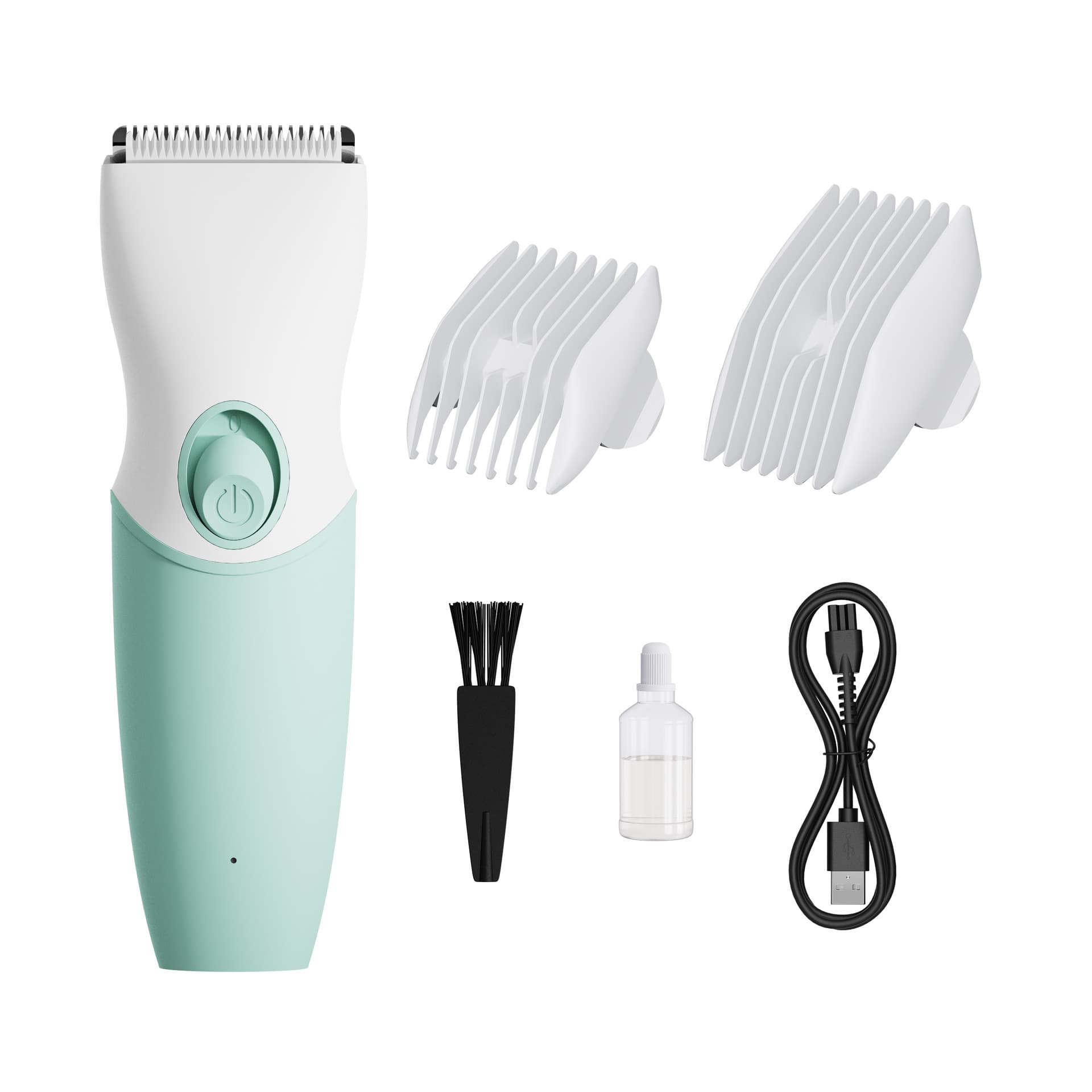 Máquina de cortar cabelo elétrica à prova d'água infantil - imagem 4