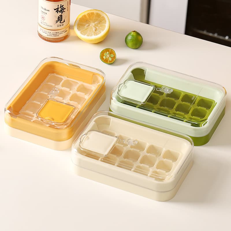 Molde espaçoso, cubos de gelo de silicone, nova coleção - imagem 1