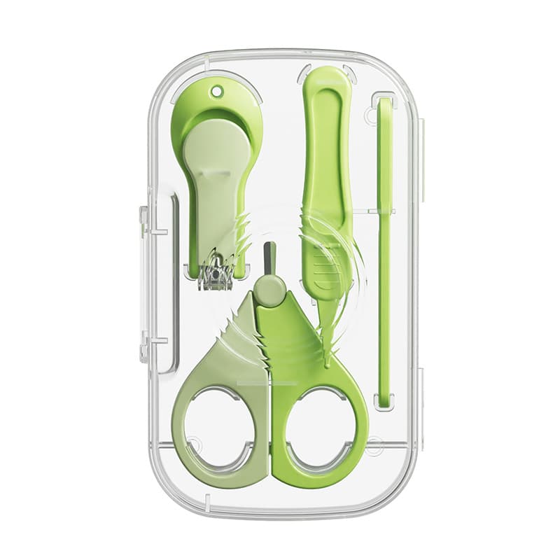 Tesoura de unhas infantil para recém-nascidos, conjunto seguro para unhas - imagem 6