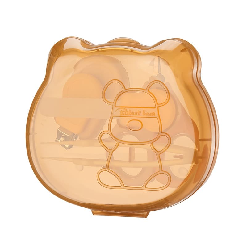Tesoura de unha infantil, conjunto seguro para manicure desde tenra idade para recém-nascidos - imagem 6