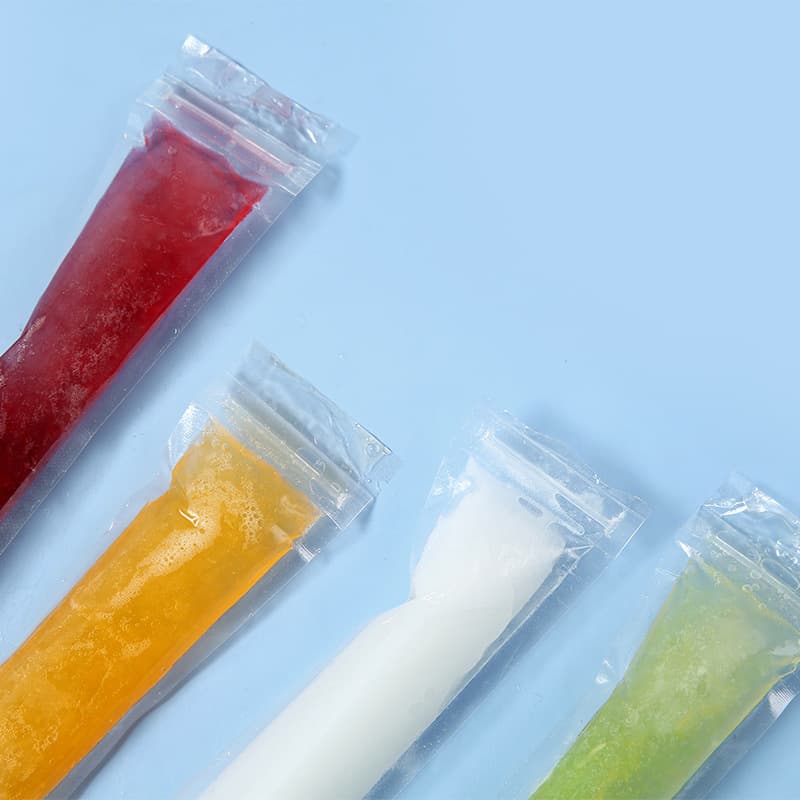 Saco de gelo descartável resfriado no verão, cubos de gelo, mofo - imagem 4