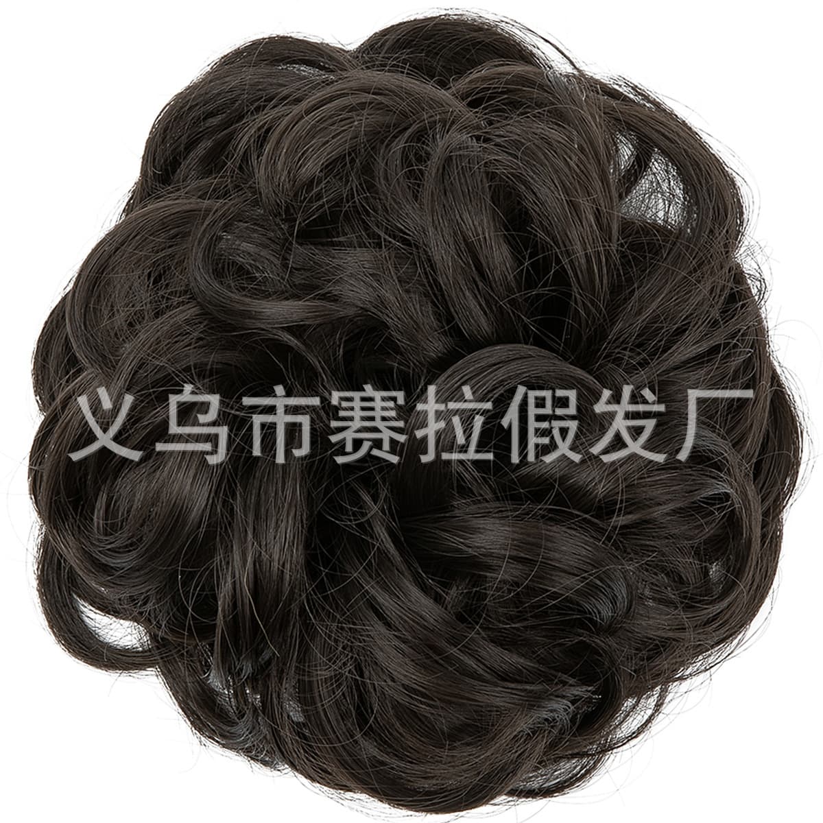 (Comércio internacional), peruca, corda de cabelo encaracolado, acessório de cabelo fosco, adiciona volume - imagem 24