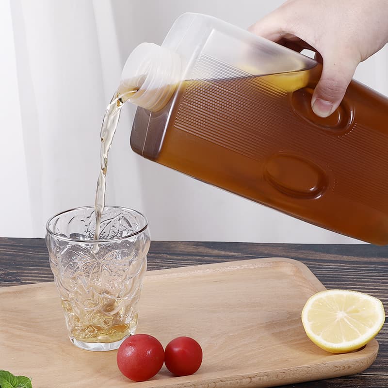 Bule de importação japonês, chá gelado, chá de frutas espaçoso - imagem 4