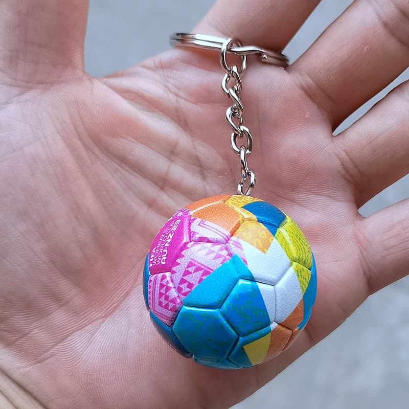 Lembrança de futebol, mascote, chaveiro comemorativo - imagem 3