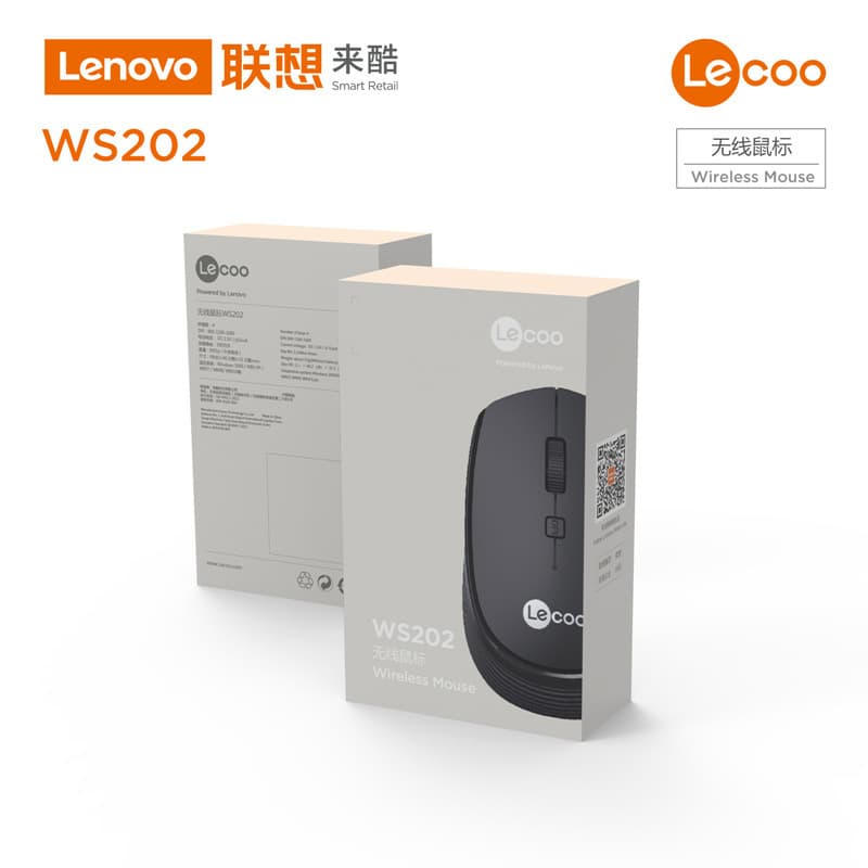 Mouse sem fio Laiku WS202 original, boa sensação de mão, jogo de escritório para notebook, mouse silencioso e ilimitado para meninas - imagem 1