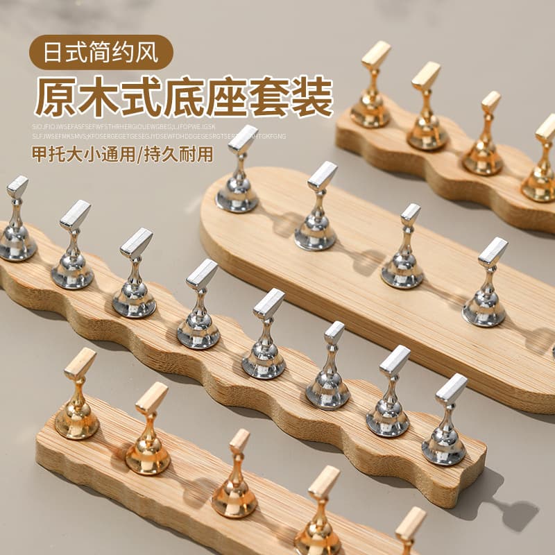 Prática minimalista japonesa para manicure, unhas falsas de metal, adesivos para unhas, conjunto de ferramentas de manicure - imagem 3