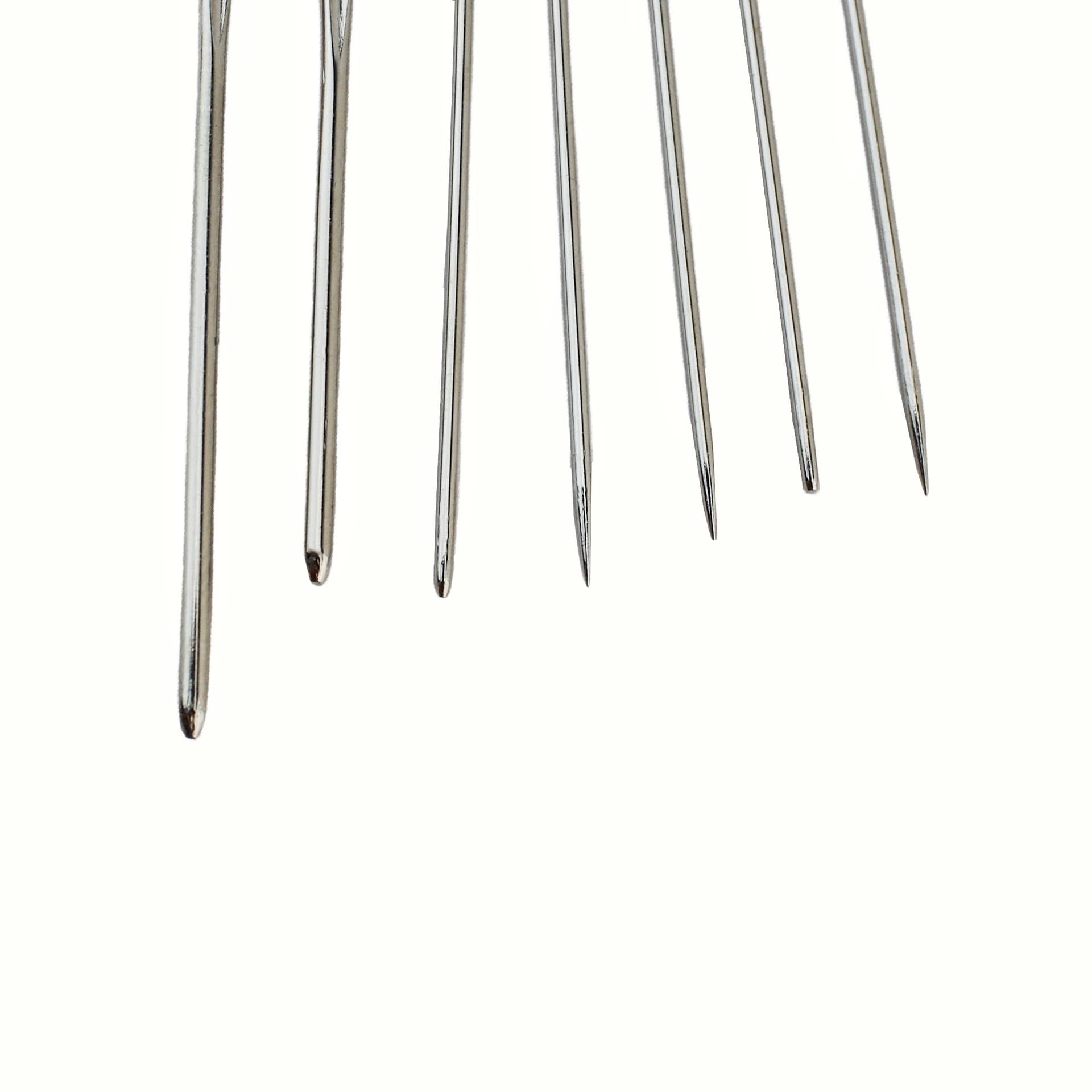 Diy ferramentas de tricô agulhas de costura artesanal sem corte agulha grande olho suéter agulha de lã grande buraco suéter agulha de costura agulha grossa - imagem 5