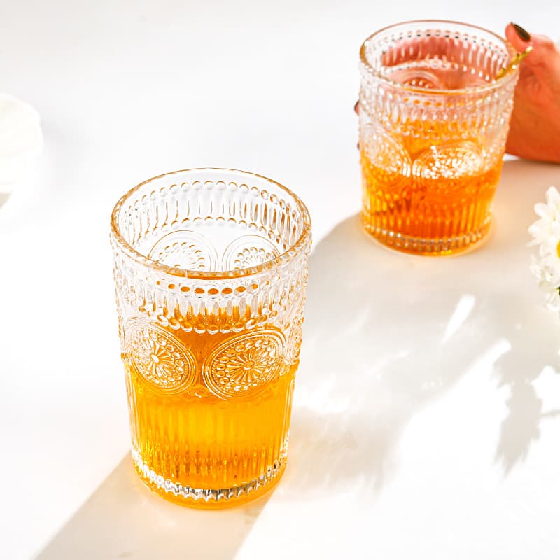 Copo de vinho de café transparente movido a energia solar, vidro - imagem 5