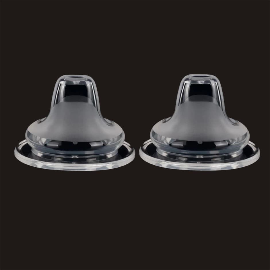 Chupeta, mamadeira universal de silicone, acessórios com vidro, gargalo largo - imagem 5