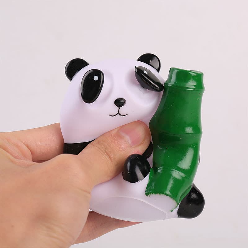 Irmão, slime, boneca, brinquedo, panda, antiestresse - imagem 4