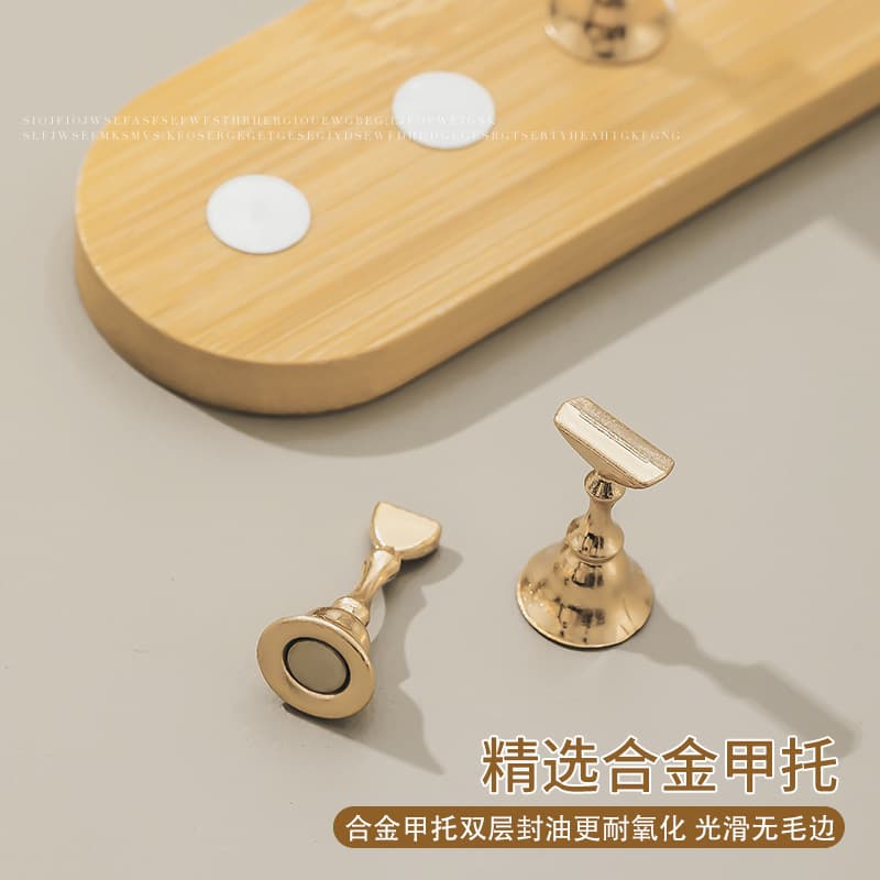 Prática minimalista japonesa para manicure, unhas falsas de metal, adesivos para unhas, conjunto de ferramentas de manicure - imagem 5
