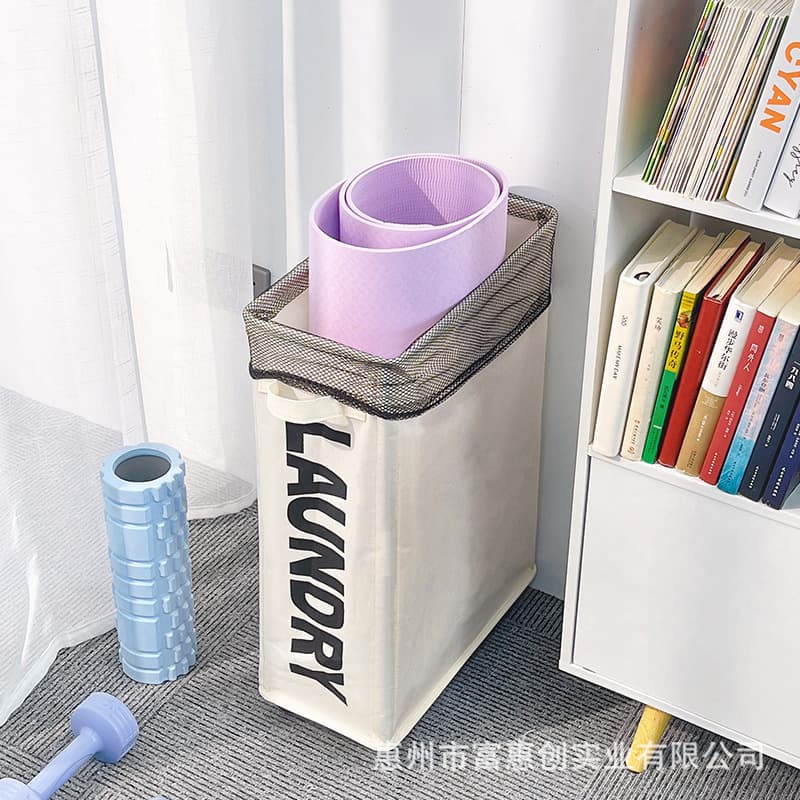 Sistema de armazenamento, cesta de armazenamento, pano dobrável, design simples e elegante, decoração de casa, tecido oxford - imagem 3