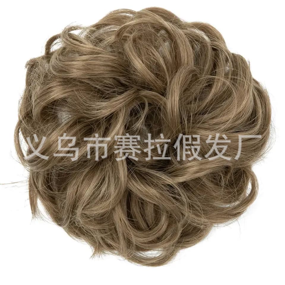 (Comércio internacional), peruca, corda de cabelo encaracolado, acessório de cabelo fosco, adiciona volume - imagem 65