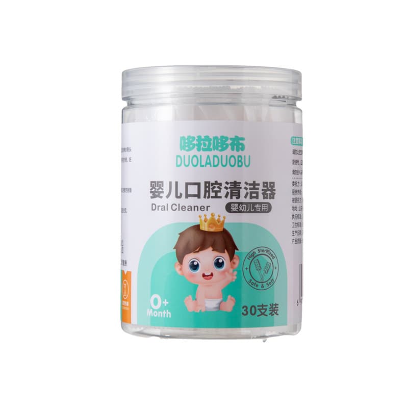 哆拉哆布 Escova de dentes de gaze infantil para recém-nascidos, higiene bucal, 30 embalagens - imagem 4