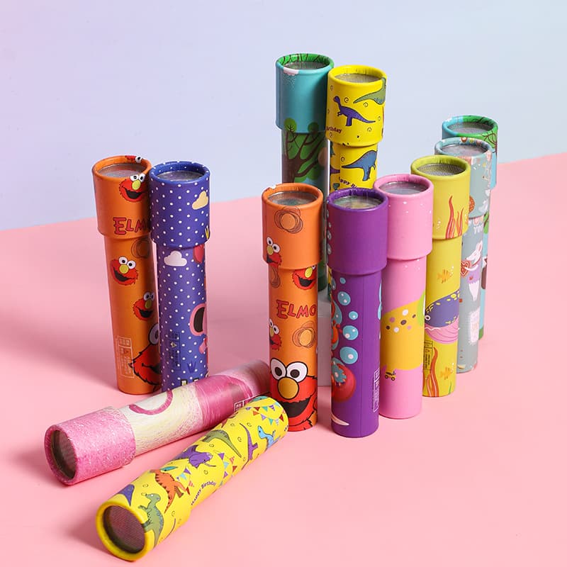 Caleidoscópio clássico, brinquedo inteligente interativo para jardim de infância para experimentos, ciências, para crianças e pais, presente de aniversário - imagem 5