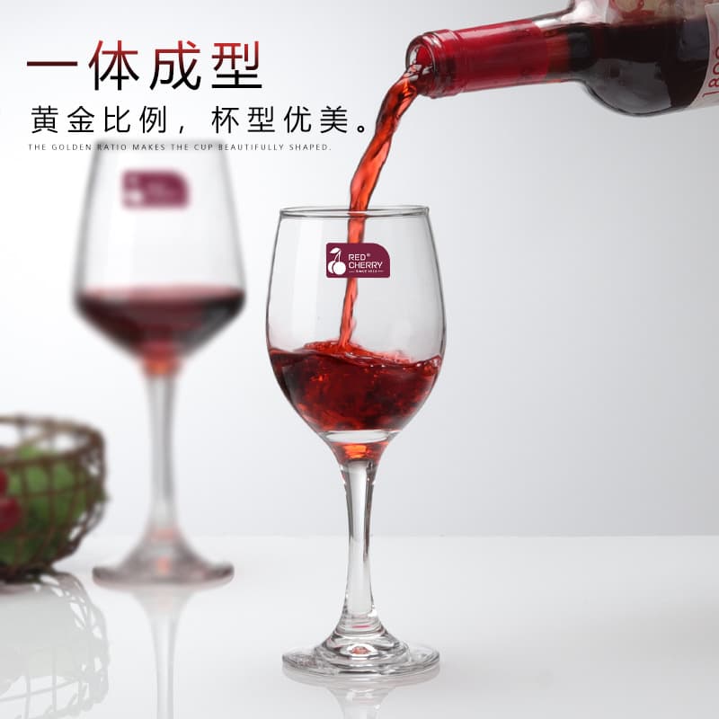Copo de vinho de vidro, conjunto de vidro, fornecimento direto da fábrica - imagem 3