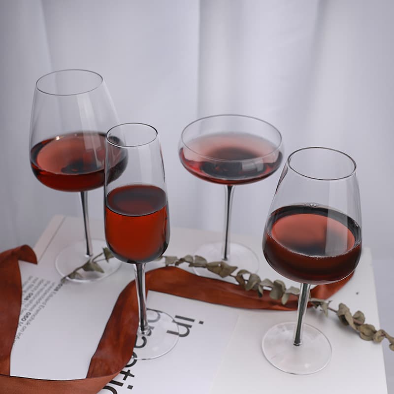 Taça de vinho de cristal, taça de champanhe, gradiente - imagem 2