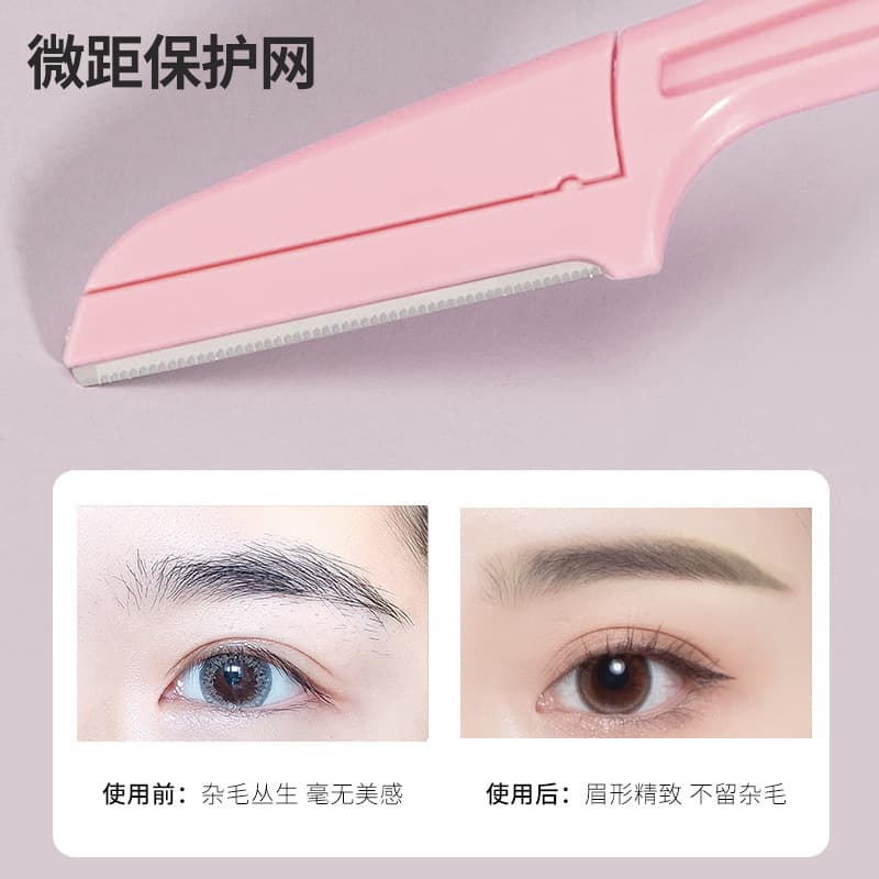 Máquina de barbear cosmética portátil e substituível, para iniciantes, para salões de beleza - imagem 5