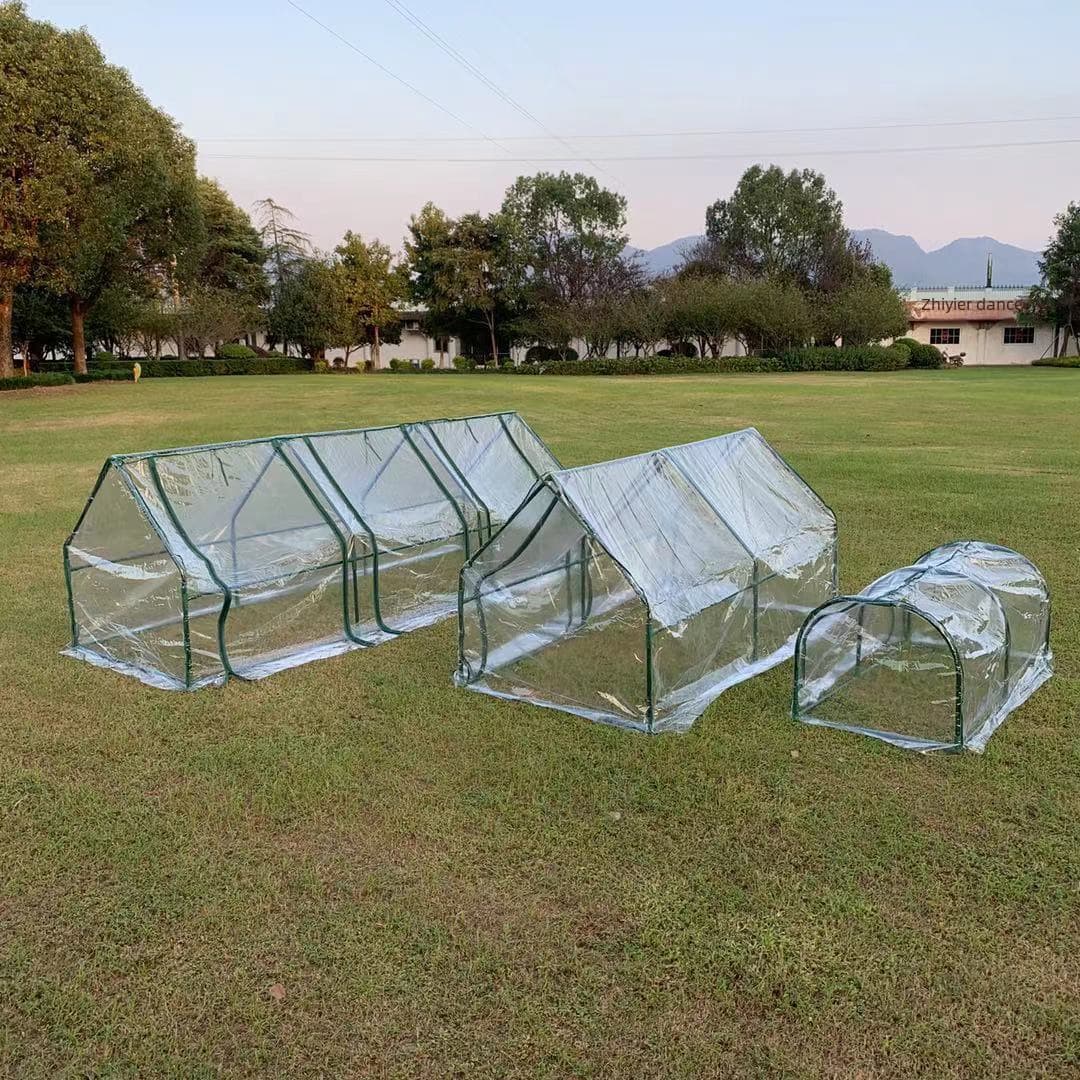 Estufa, galpão de flores, estufa, sala aquecida, sala de sol para plantas de flores suculentas tipo túnel, isolamento térmico e galpão de viveiro à prova de chuva - imagem 1