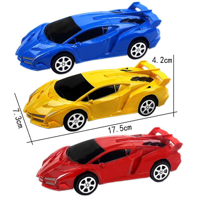 Guerreiro, carro de brinquedo para meninos, carro de corrida de desenho animado, modelo de carro - imagem 4