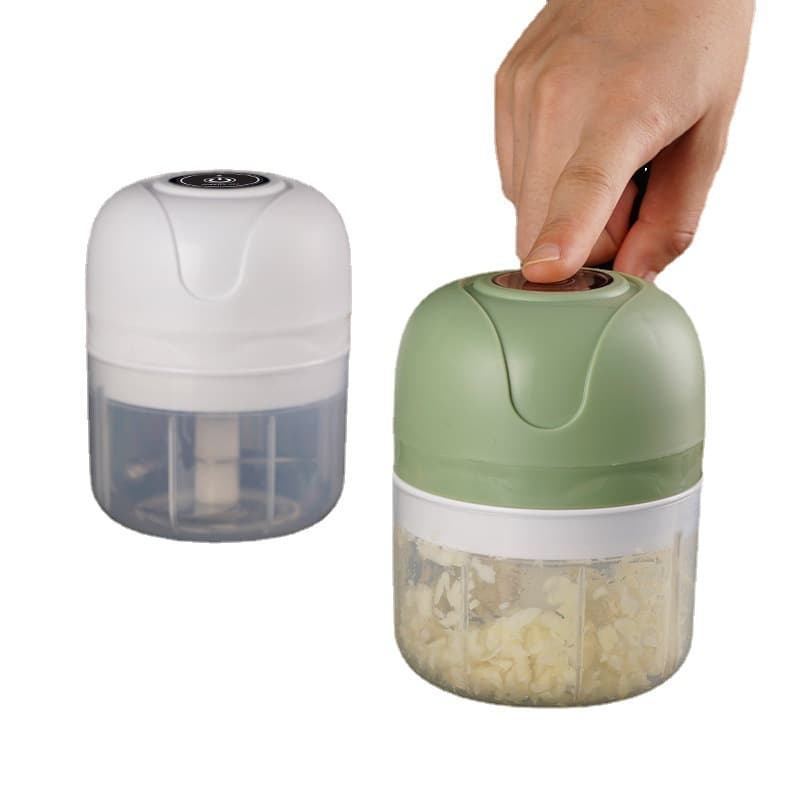 Batedor de alho elétrico, espremedor de alho, suplemento alimentar, máquina de cozinhar, sem fio, mini espremedor de alho, artefato, fabricante atacadista transfronteiriço de alho - imagem 6