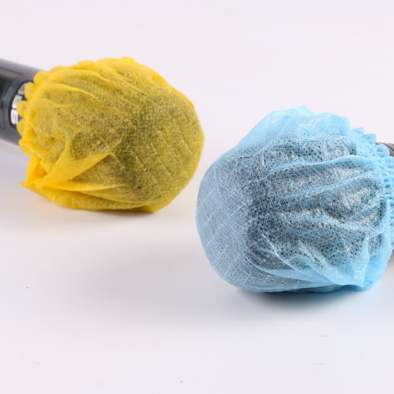 Pano não tecido de microfone descartável, capa protetora - imagem 4