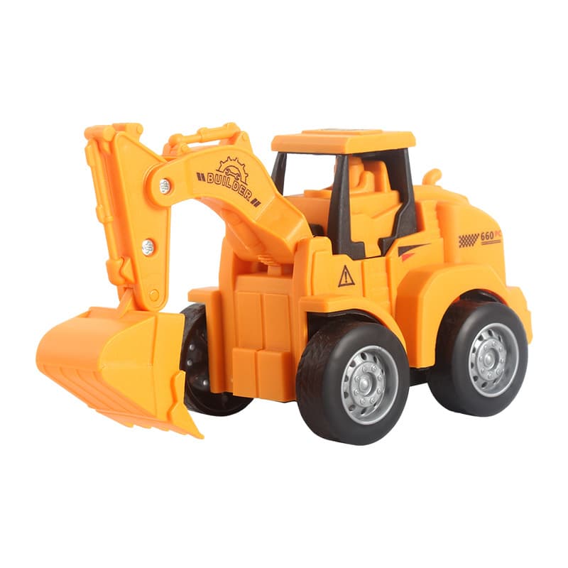 Guerreiro, carro de brinquedo, escavadeira para jardim de infância, presente de aniversário - imagem 6