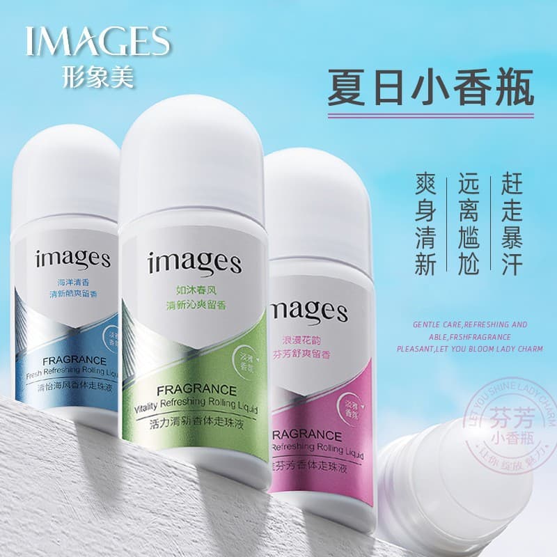 形象美 Desodorante rollerball fresco, antitranspirante refrescante e sedoso para todo o corpo - imagem 1
