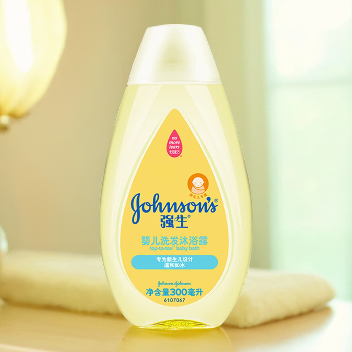 强生 Produto de higiene infantil, shampoo, gel de banho infantil, 2 em 1, 300 ml, produto oficial - imagem 4