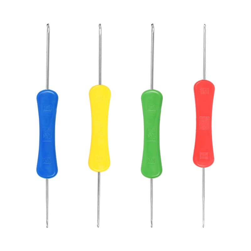 Pengfei marca multi-modelo de crochê de ponta dupla agulhas de suéter de crochê alça de plástico tricô crochê diy ferramentas de tricô atacado - imagem 5