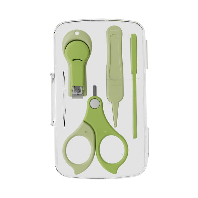 Tesoura de unhas infantil para recém-nascidos, conjunto seguro para unhas, presente de aniversário - imagem 6