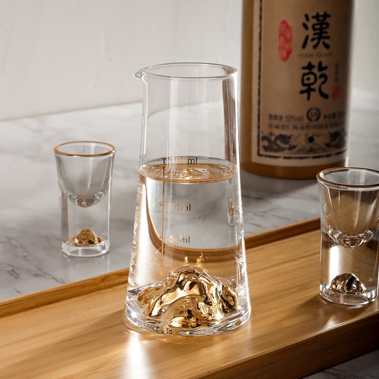 Dispensador de vinho, copo de vinho, xícara de chá, caixa de presente, conjunto de vinho de cristal, bala, estilo leve e luxuoso - imagem 4