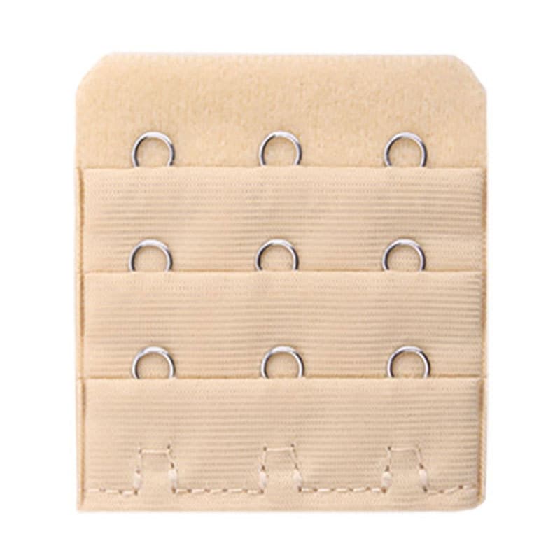 Gancho de ajuste de fivela intermediária de três fileiras, acessórios, espaçamento de 1.5cm, fivela de sutiã estendida, conexão traseira feminina, gancho de extensão de sutiã de 3 fileiras - imagem 6