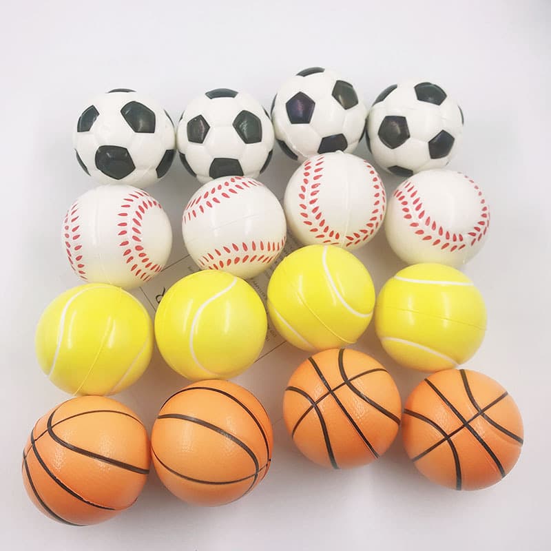 Esponja elástica futebol basquete tênis beisebol bola de isopor, anti-stress - imagem 5