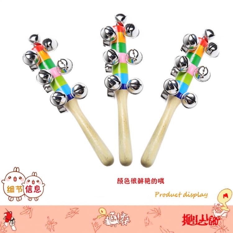 Pufe arco-íris colorido, brinquedo para bebê, educação infantil - imagem 3