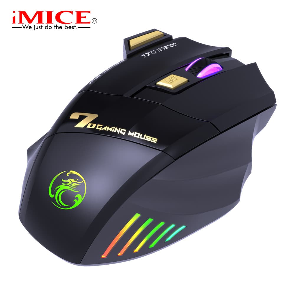 IMICE Carregamento silencioso da lâmpada respiratória, mouse, fornecimento direto da fábrica, 4G - imagem 6
