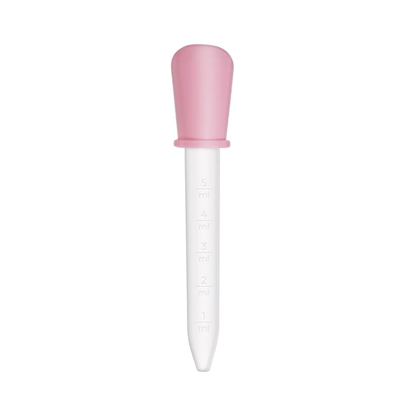 Dispensador de medicamentos infantis, escala de pipeta, canudo universal, design simples e elegante, 5 ml - imagem 6
