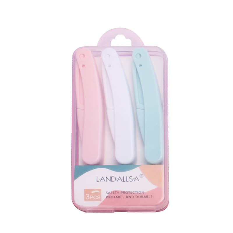 Máquina de barbear cosmética portátil e substituível, para iniciantes, para salões de beleza - imagem 6