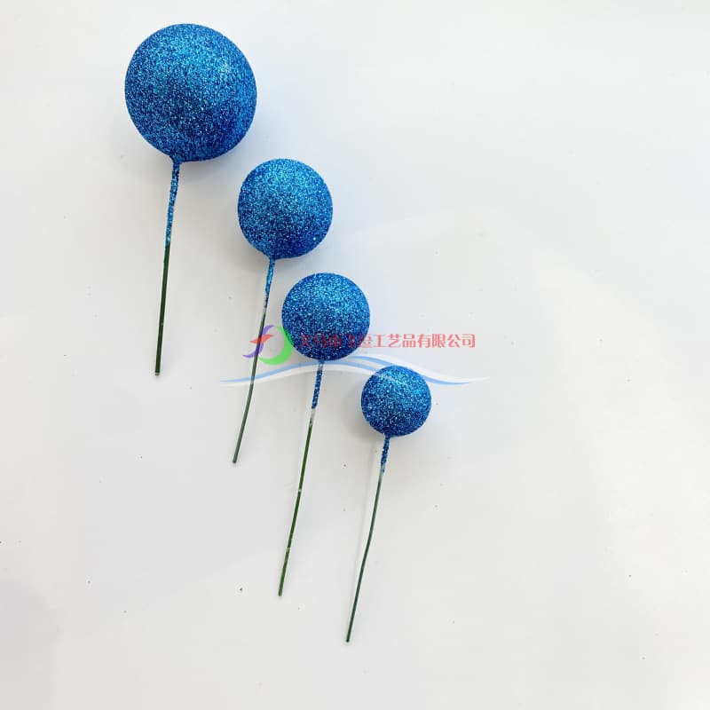 Internet celebridade ouro glitter bolo decoração bola de ouro bola de prata bola colorida ornamento plug-in festa de aniversário mesa de sobremesa 10 peças - imagem 6