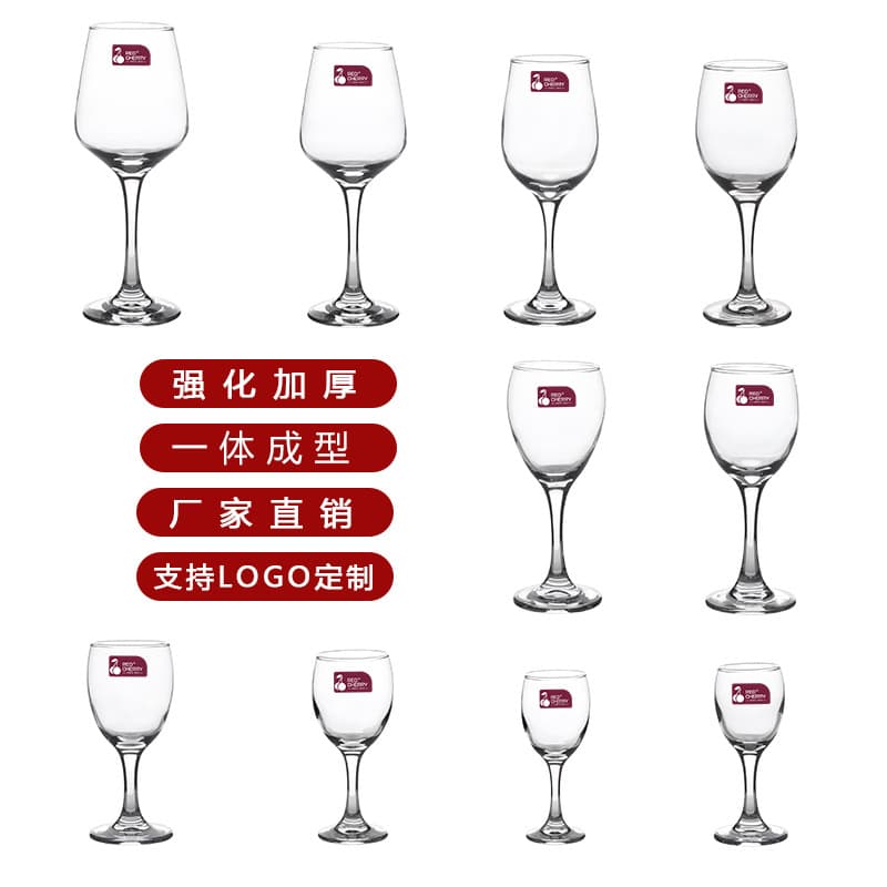 Copo de vinho de vidro, conjunto de vidro, fornecimento direto da fábrica - imagem 2