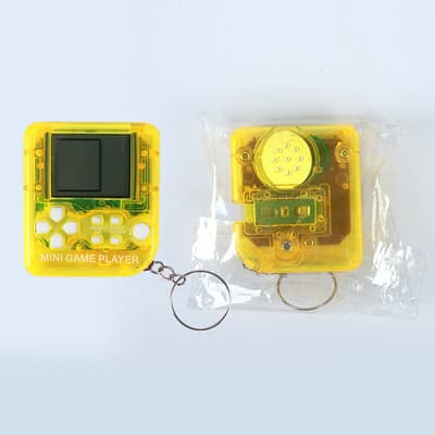 Pequeno console de jogos eletrônicos, tetris, brinquedo criativo, chaveiro, nostalgia, antiestresse, presente criativo - imagem 11