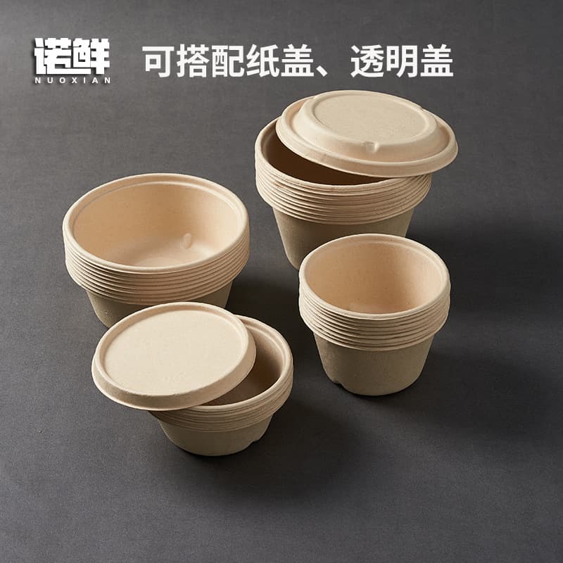 [一次性刨冰杯纸碗绵绵冰碗冰淇淋可降解打包盒芋泥冰碗热奶宝纸杯] - imagem 3