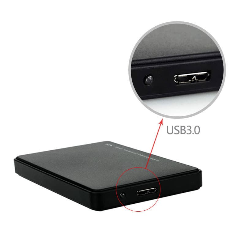 Caixa de disco rígido externo móvel usb3.0 de 2.5 polegadas, ssd mecânico, estado sólido, porta serial sata, sem parafusos, estojo sem ferramentas - imagem 5