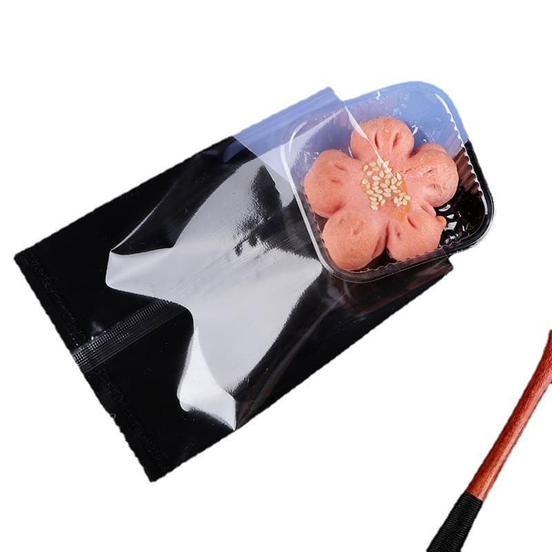 Saco de embalagem fosco translúcido, saco selador para máquina de biscoitos, floco de neve, bolo lunar, saco plástico para embalagem de alimentos - imagem 6