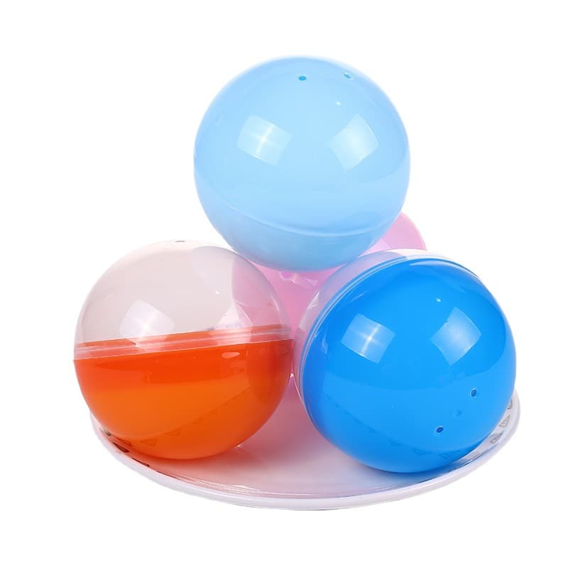 60mm gashapon shell bola de plástico redonda bola de loteria gashapon máquina bola shell presente embalagem bola - imagem 6