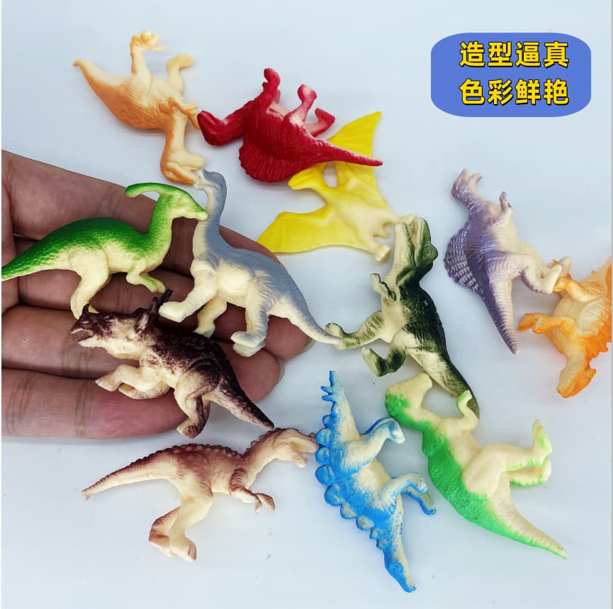 (Comércio transfronteiriço), dinossauro realista em PVC de borracha macia, brinquedo arqueológico para jardim de infância, tiranossauro Rex - imagem 4