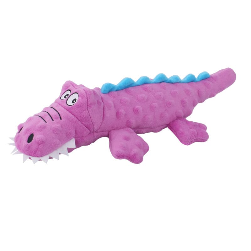 Brinquedo de pelúcia de desenho animado, animal de estimação, faz sons, crocodilo - imagem 5