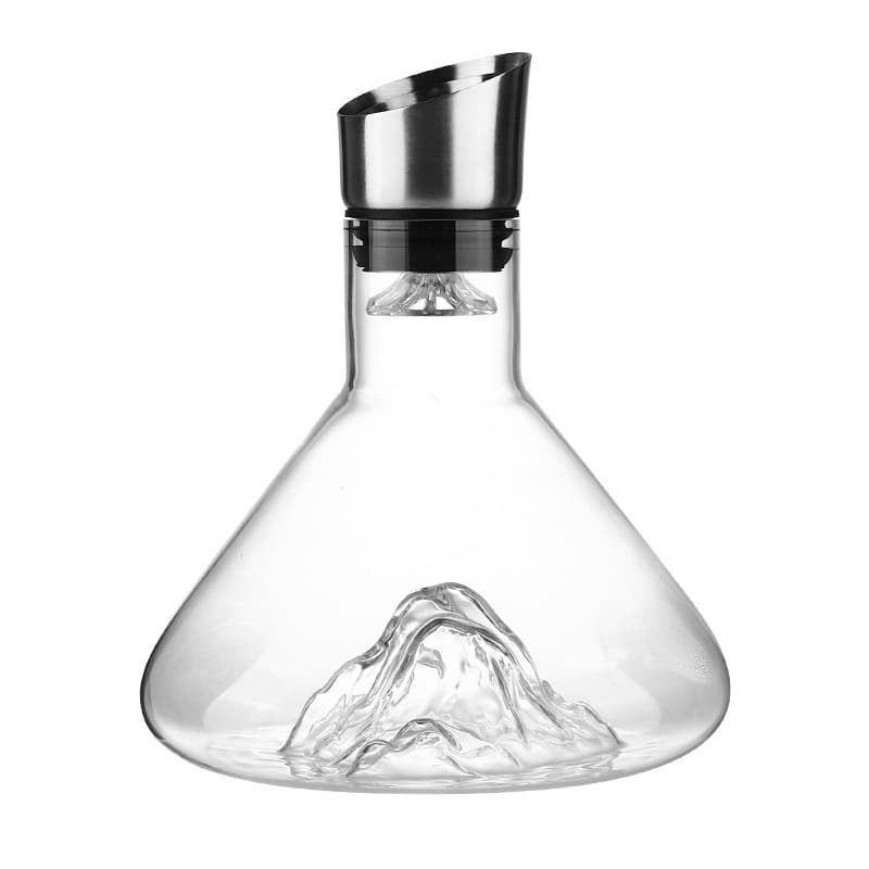 Decantador de vinho de vidro criativo, frasco de bolso, filtro rápido, dispensador de vinho, celebridade da internet - imagem 6