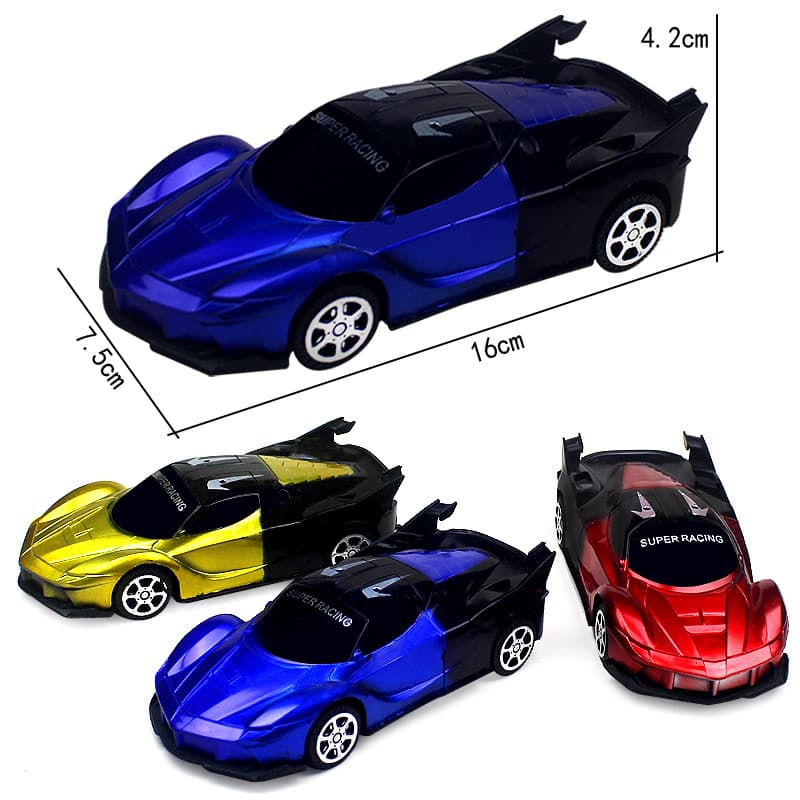 Guerreiro, carro de brinquedo para meninos, carro de corrida de desenho animado, modelo de carro - imagem 5