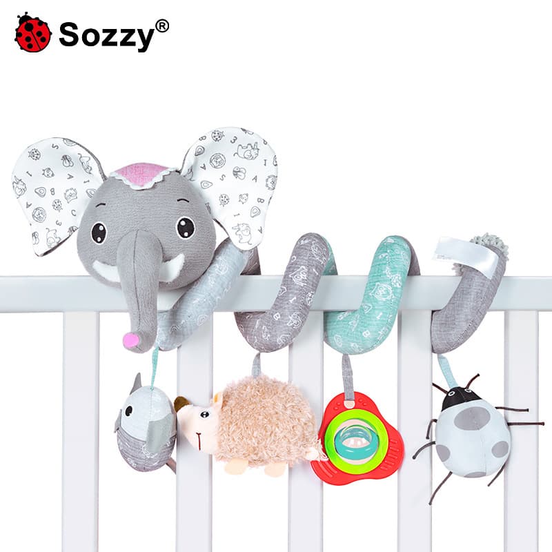 Berço, pingente infantil, boneca de pelúcia para recém-nascido, brinquedo para cama, presente de aniversário - imagem 6